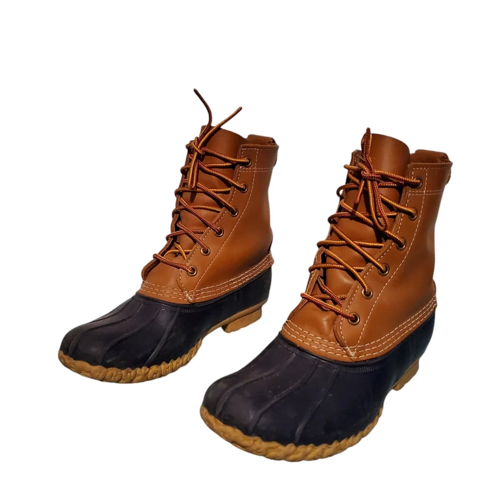 Bean Boots By L.L. Bean Maine Duck Hunting Boots Women's Size 7M - Picture 5 of 11